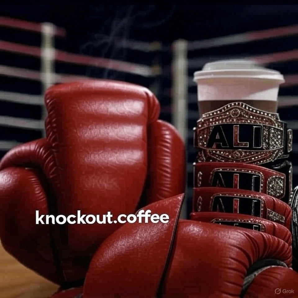 Knock-Out Coffee: Ali's "The Legacy Continues" Champion Brew