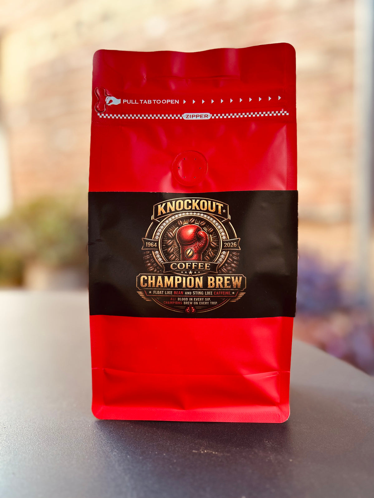Knock-Out Coffee: Ali's "The Legacy Continues" Champion Brew